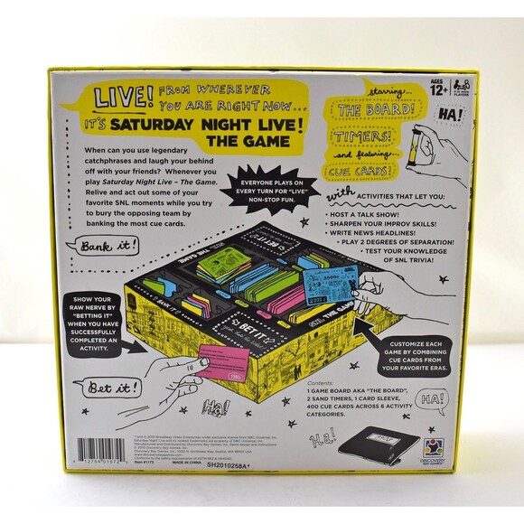 Saturday Night Live The Game - 2010 Board Game by Discovery Bay Games - New - Picture 4 of 4